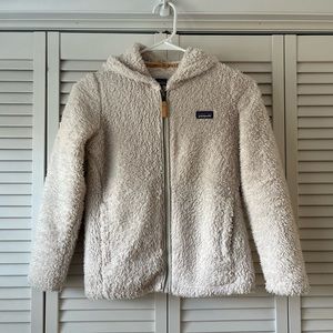 Patagonia Girls Los Gatos Fleece Hoody, size 10 (M)